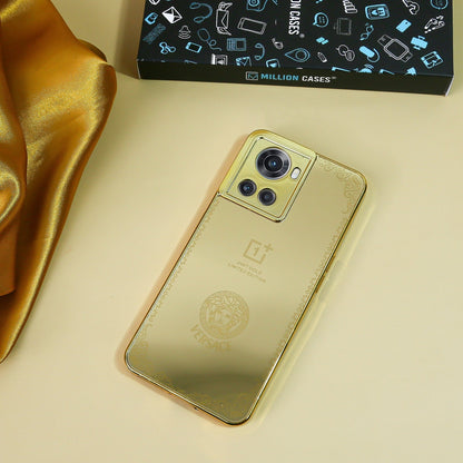 Crafted Gold Luxurious Camera Protective Case - OnePlus