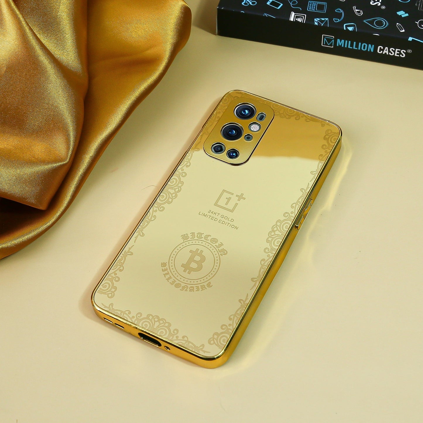 Crafted Gold Luxurious Camera Protective Case - OnePlus